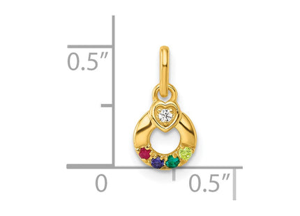 14k Yellow Gold Pendants Style PM10729 - Classique Jewelry Inc.