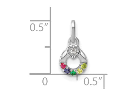 14k White Gold Pendants Style PM10729 - Classique Jewelry Inc.