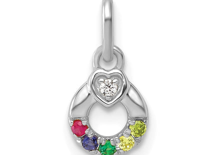 14k White Gold Pendants Style PM10729 - Classique Jewelry Inc.