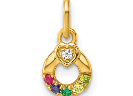 14k Yellow Gold Pendants Style PM10729 - Classique Jewelry Inc.