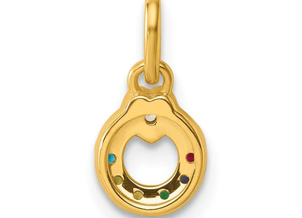 14k Yellow Gold Pendants Style PM10729 - Classique Jewelry Inc.