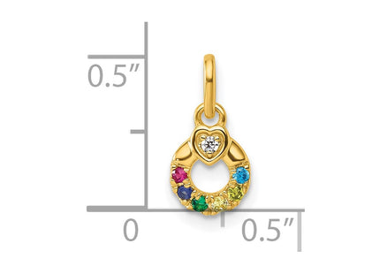 14k Yellow Gold Pendants Style PM10729 - Classique Jewelry Inc.