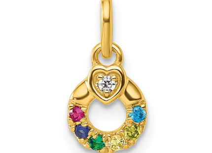 14k Yellow Gold Pendants Style PM10729 - Classique Jewelry Inc.