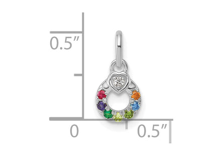 14k White Gold Pendants Style PM10729 - Classique Jewelry Inc.