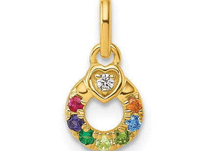 14k Yellow Gold Pendants Style PM10729 - Classique Jewelry Inc.