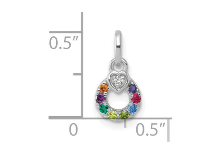 14k White Gold Pendants Style PM10729 - Classique Jewelry Inc.