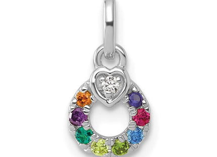 14k White Gold Pendants Style PM10729 - Classique Jewelry Inc.