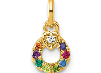 14k Yellow Gold Pendants Style PM10729 - Classique Jewelry Inc.