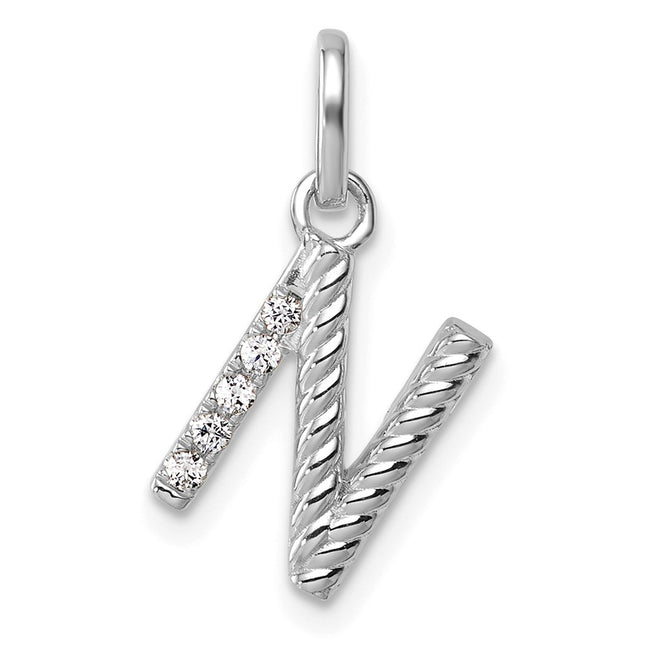 14k White Gold Jewelry Style PM10732N - Classique Jewelry Inc.