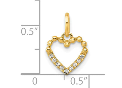 14k Yellow Gold Pendants Style PM10749 - Classique Jewelry Inc.