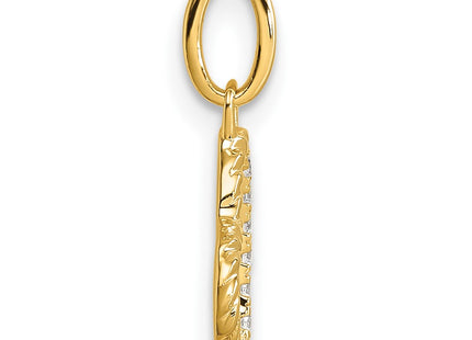 14k Yellow Gold Pendants Style PM10750 - Classique Jewelry Inc.