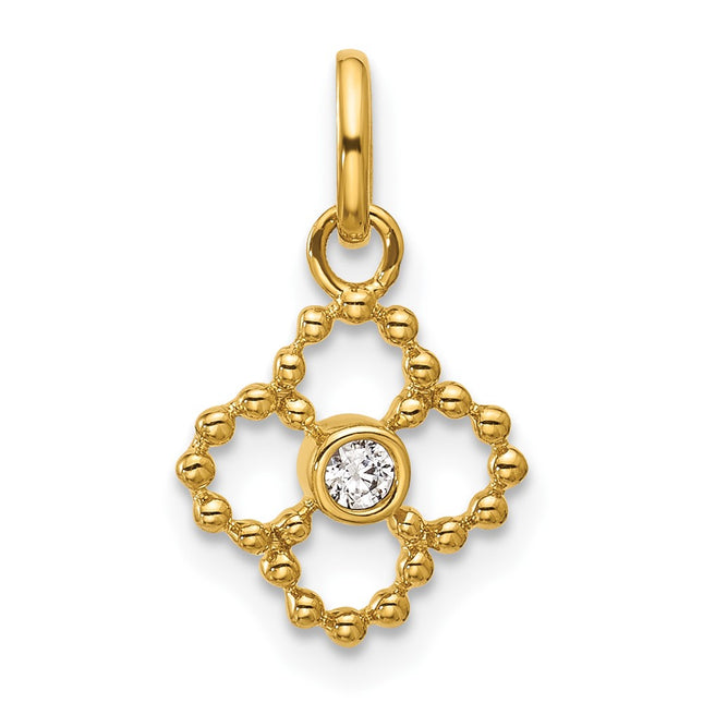 14k Yellow Gold Pendants Style PM10753 - Classique Jewelry Inc.