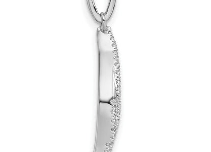 14k White Gold Pendants Style PM10789 - Classique Jewelry Inc.
