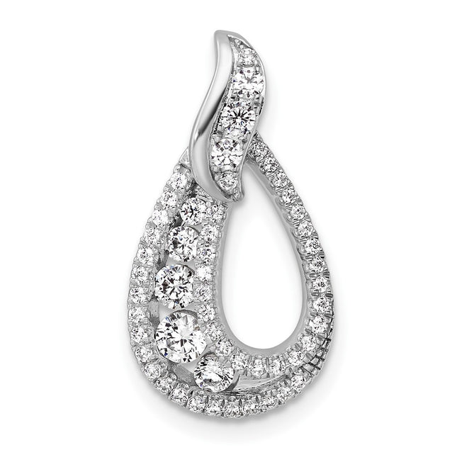 14k White Gold Chains Style PM10790 - Classique Jewelry Inc.