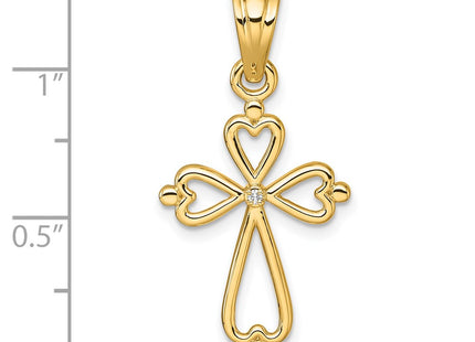 14k Yellow Gold Pendants Style PM10802 - Classique Jewelry Inc.