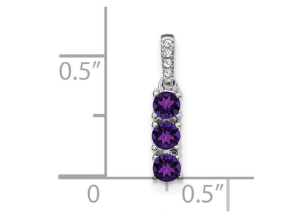 14k White Gold Pendants Style PM3585 - Classique Jewelry Inc.
