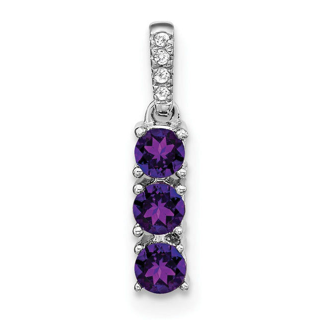 14k White Gold Pendants Style PM3585 - Classique Jewelry Inc.