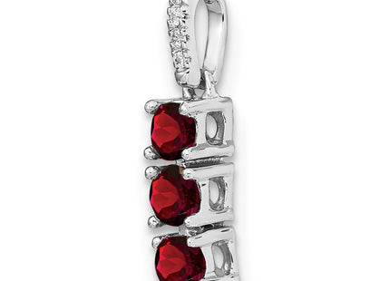 14k White Gold Pendants Style PM3585 - Classique Jewelry Inc.
