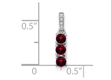 14k White Gold Pendants Style PM3585 - Classique Jewelry Inc.
