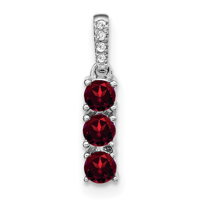 14k White Gold Pendants Style PM3585 - Classique Jewelry Inc.