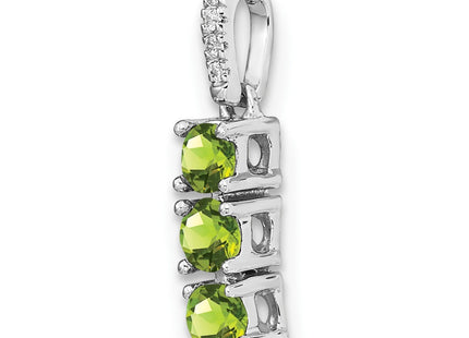 14k White Gold Pendants Style PM3585 - Classique Jewelry Inc.