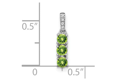 14k White Gold Pendants Style PM3585 - Classique Jewelry Inc.