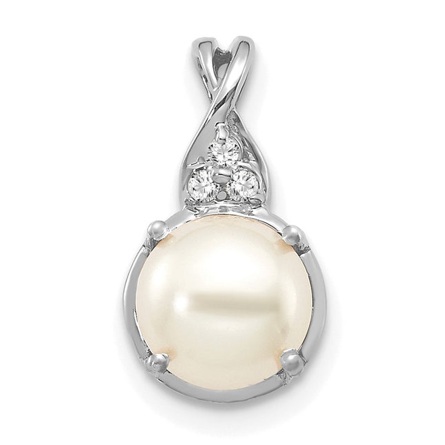 14k White Gold Pendants Style PM3625 - Classique Jewelry Inc.