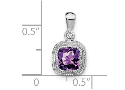 14k White Gold Pendants Style PM3665 - Classique Jewelry Inc.