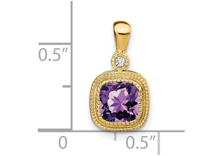 14k Yellow Gold Pendants Style PM3665 - Classique Jewelry Inc.