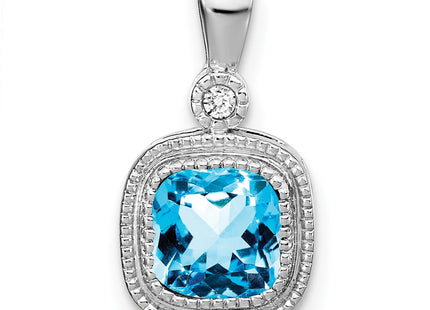 14k White Gold Pendants Style PM3665 - Classique Jewelry Inc.