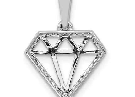 14k White Gold Pendants Style PM3697 - Classique Jewelry Inc.