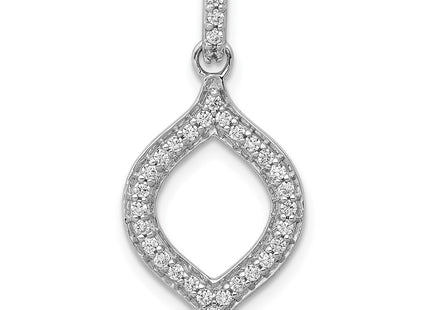 14k White Gold Pendants Style PM3701 - Classique Jewelry Inc.