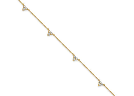 14k Yellow Gold Bracelets Style PM3746 - Classique Jewelry Inc.