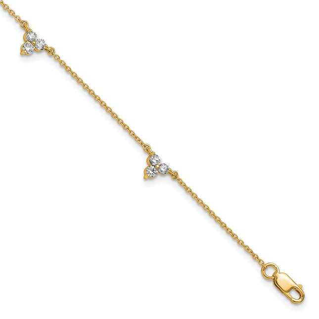 14k Yellow Gold Bracelets Style PM3746 - Classique Jewelry Inc.