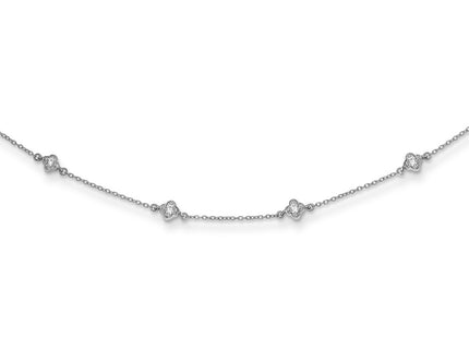 14k White Gold Jewelry Style PM3753 - Classique Jewelry Inc.