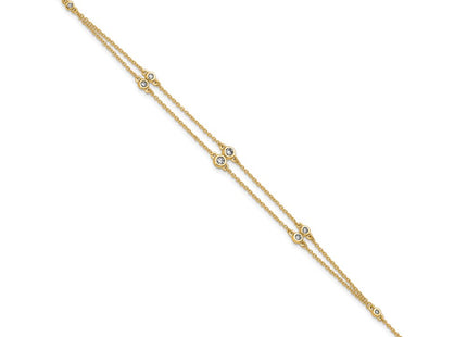 14k Yellow Gold Bracelets Style PM3755 - Classique Jewelry Inc.