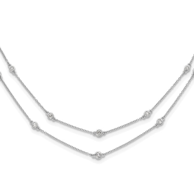 14k White Gold Jewelry Style PM3755 - Classique Jewelry Inc.
