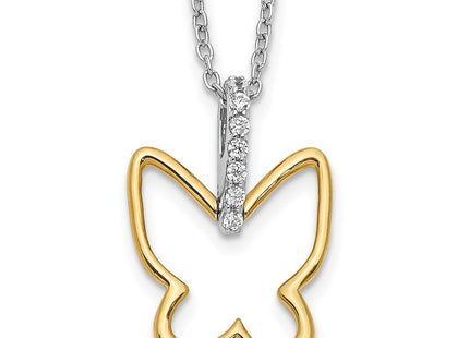 14k Two-tone Jewelry Style PM3799 - Classique Jewelry Inc.