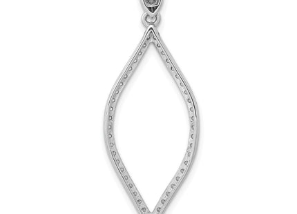 14k White Gold Pendants Style PM3825 - Classique Jewelry Inc.