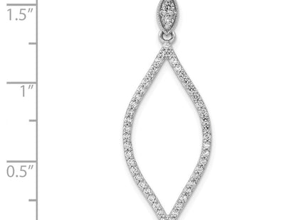 14k White Gold Pendants Style PM3825 - Classique Jewelry Inc.