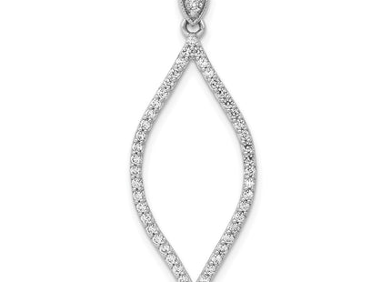 14k White Gold Pendants Style PM3825 - Classique Jewelry Inc.