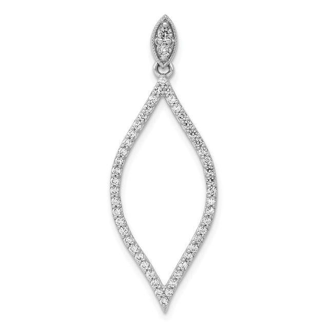 14k White Gold Pendants Style PM3825 - Classique Jewelry Inc.