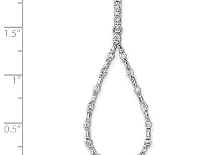14k White Gold Pendants Style PM3829 - Classique Jewelry Inc.