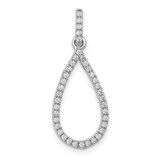 14k White Gold Pendants Style PM3832 - Classique Jewelry Inc.