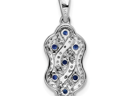 14k White Gold Pendants Style PM3845 - Classique Jewelry Inc.