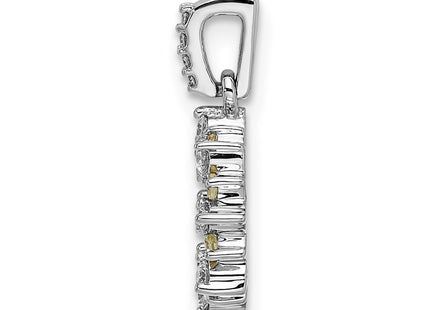 14k White Gold Pendants Style PM3856 - Classique Jewelry Inc.
