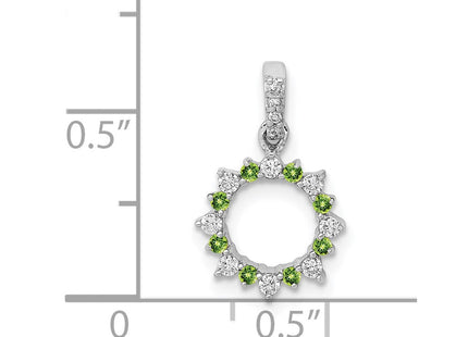 14k White Gold Pendants Style PM3856 - Classique Jewelry Inc.