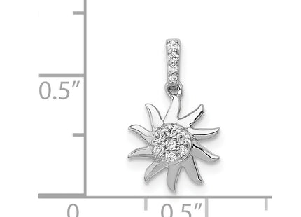 14k White Gold Pendants Style PM3919 - Classique Jewelry Inc.