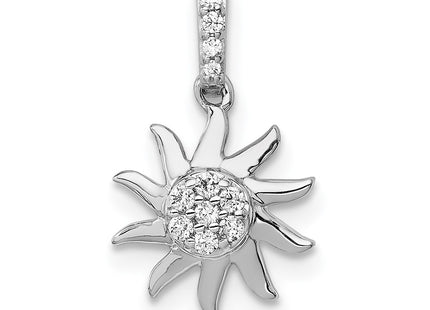 14k White Gold Pendants Style PM3919 - Classique Jewelry Inc.