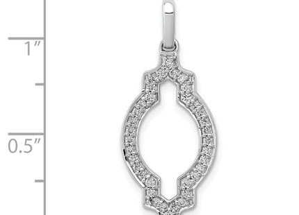 14k White Gold Pendants Style PM3927 - Classique Jewelry Inc.